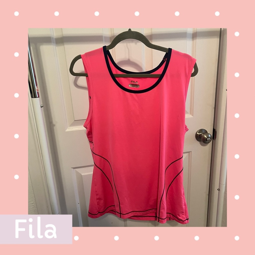 Fila Women's Vibrant Pink Top